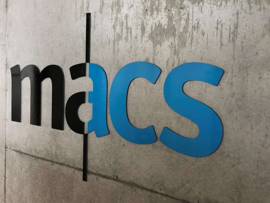 macs Logo als Wandbild